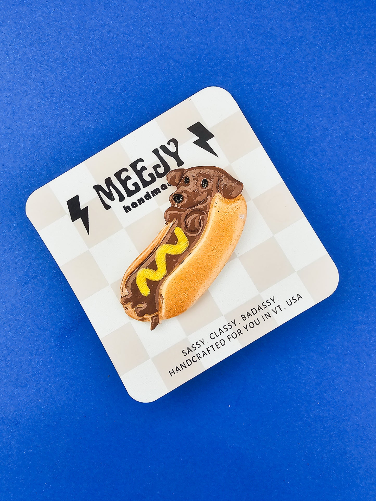 Hot Diggity Dog Pin