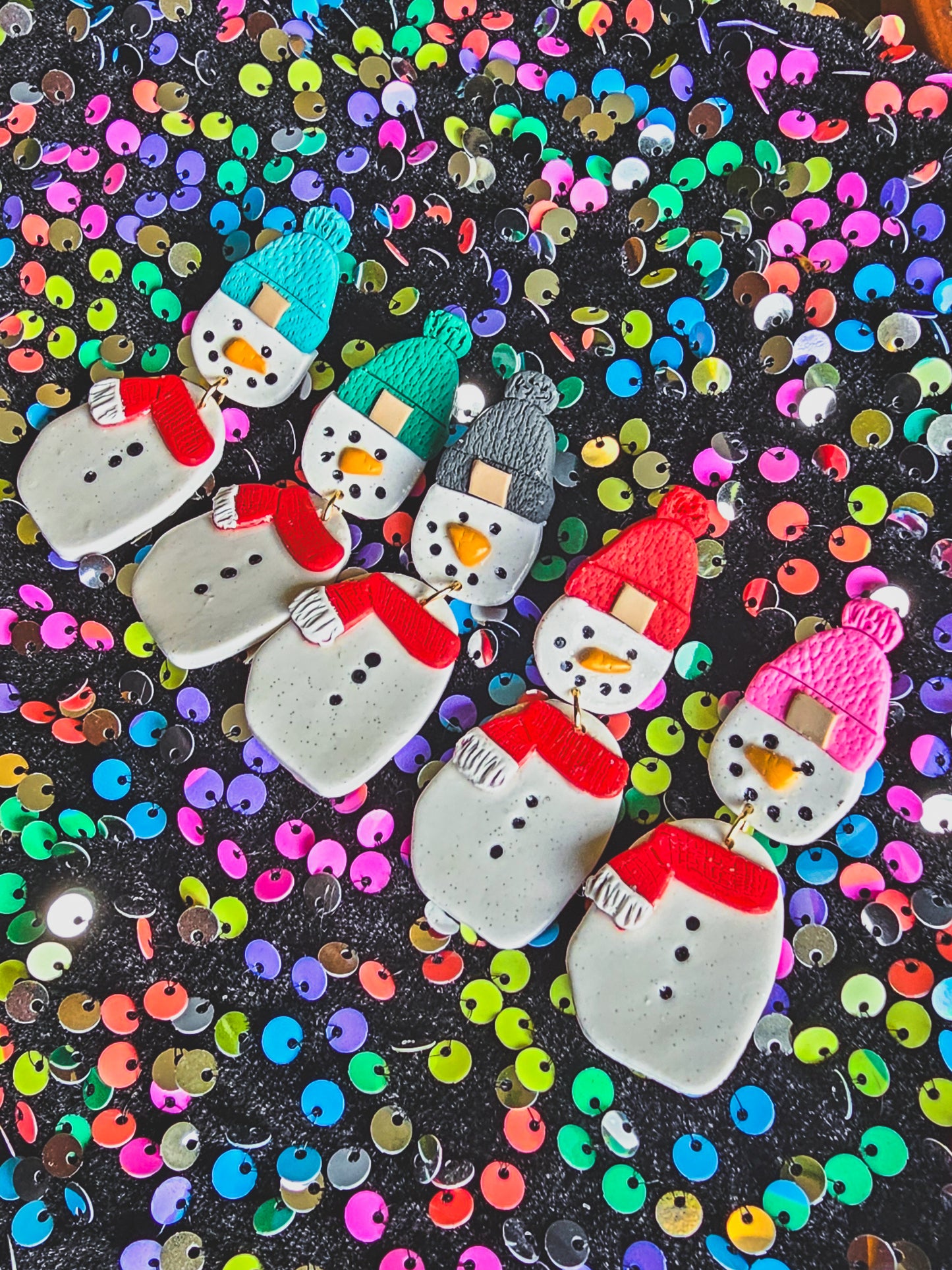 Snowmen dangles