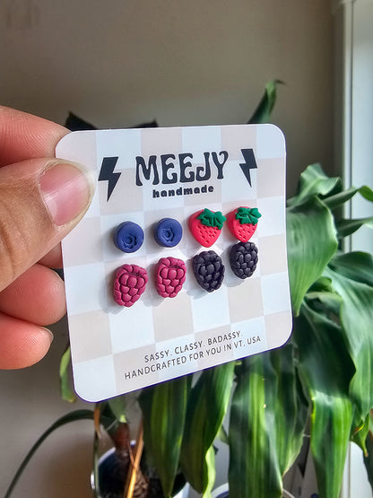 Micro Berry Studs