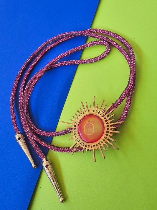 Blazing Sun Bolo Tie