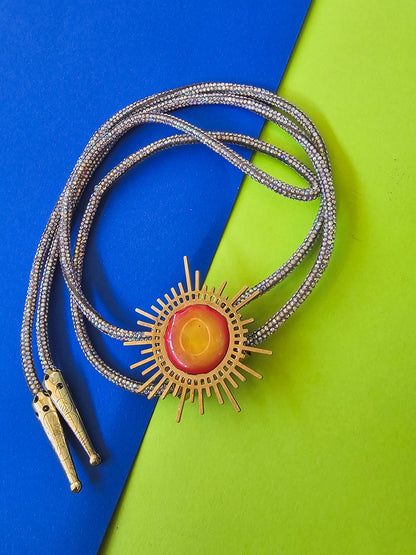 Blazing Sun Bolo Tie