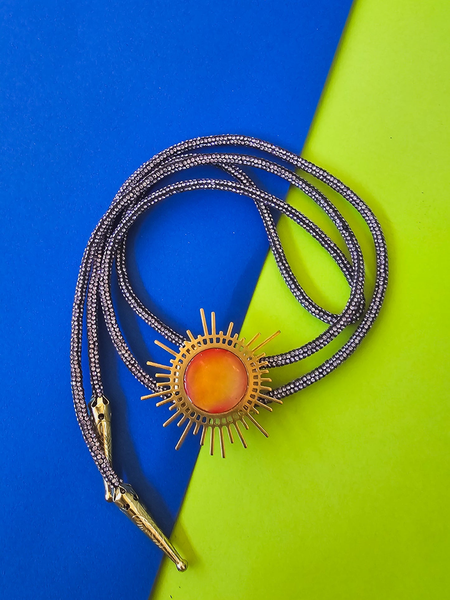 Blazing Sun Bolo Tie