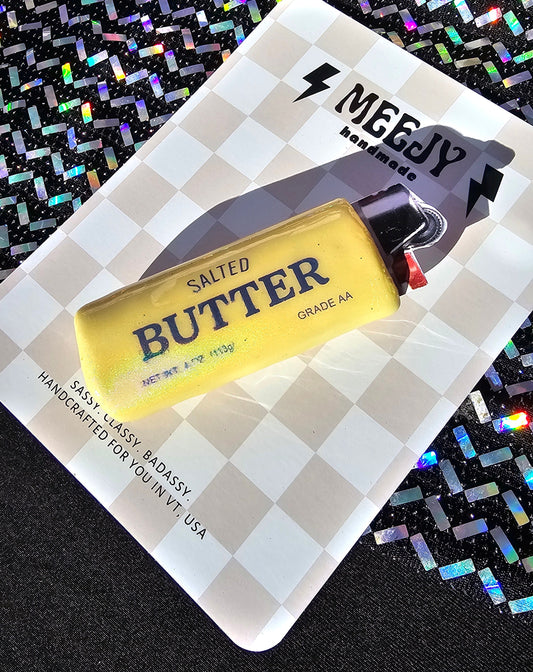 *PREORDER* Butter polymer clay lighter case