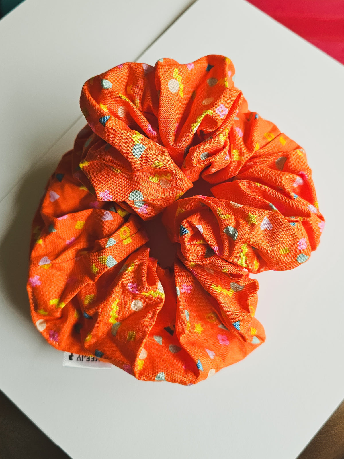 Cotton Jumbo scrunchie