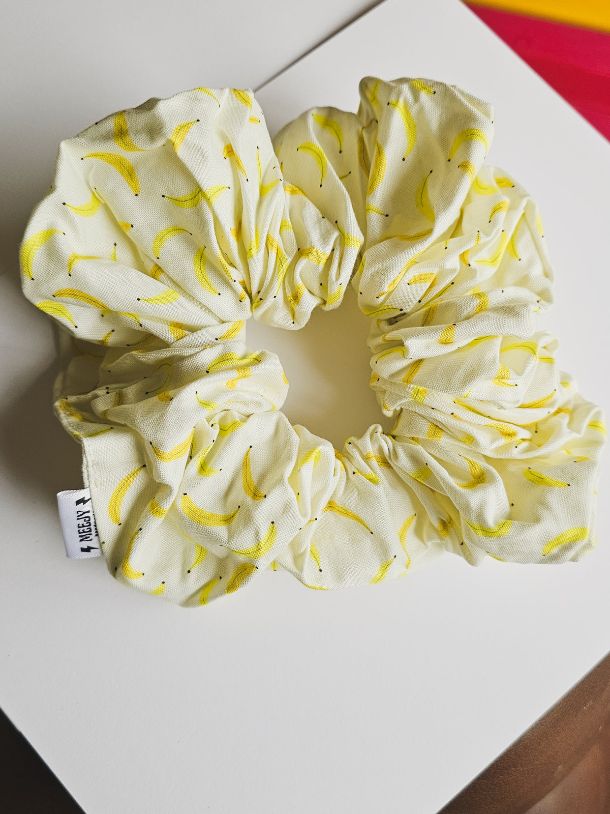 Cotton Jumbo scrunchie