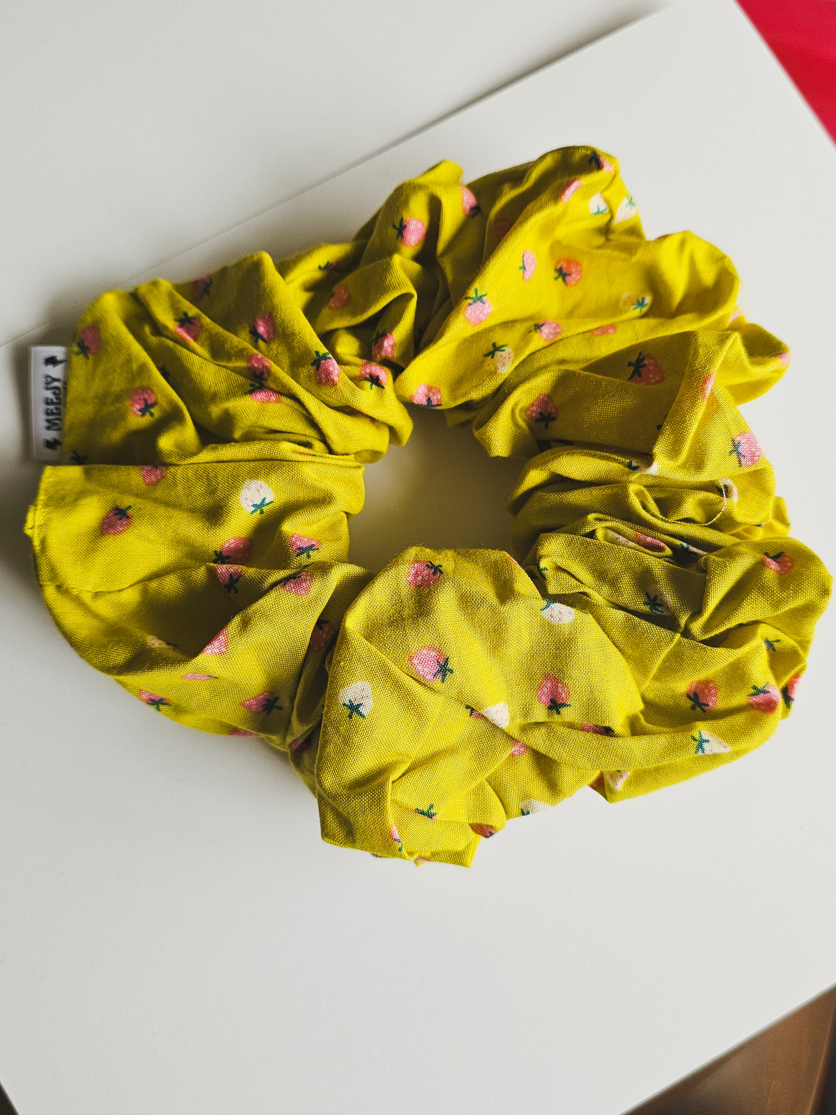 Cotton Jumbo scrunchie