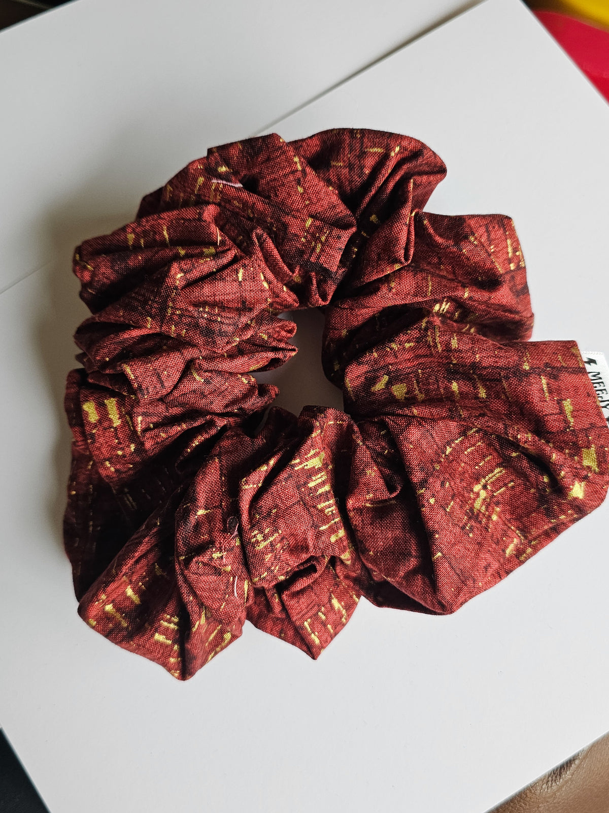 Cotton Jumbo scrunchie