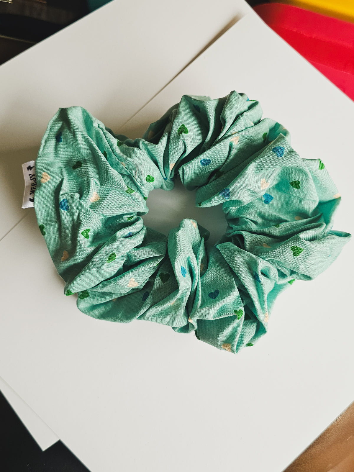 Cotton Jumbo scrunchie