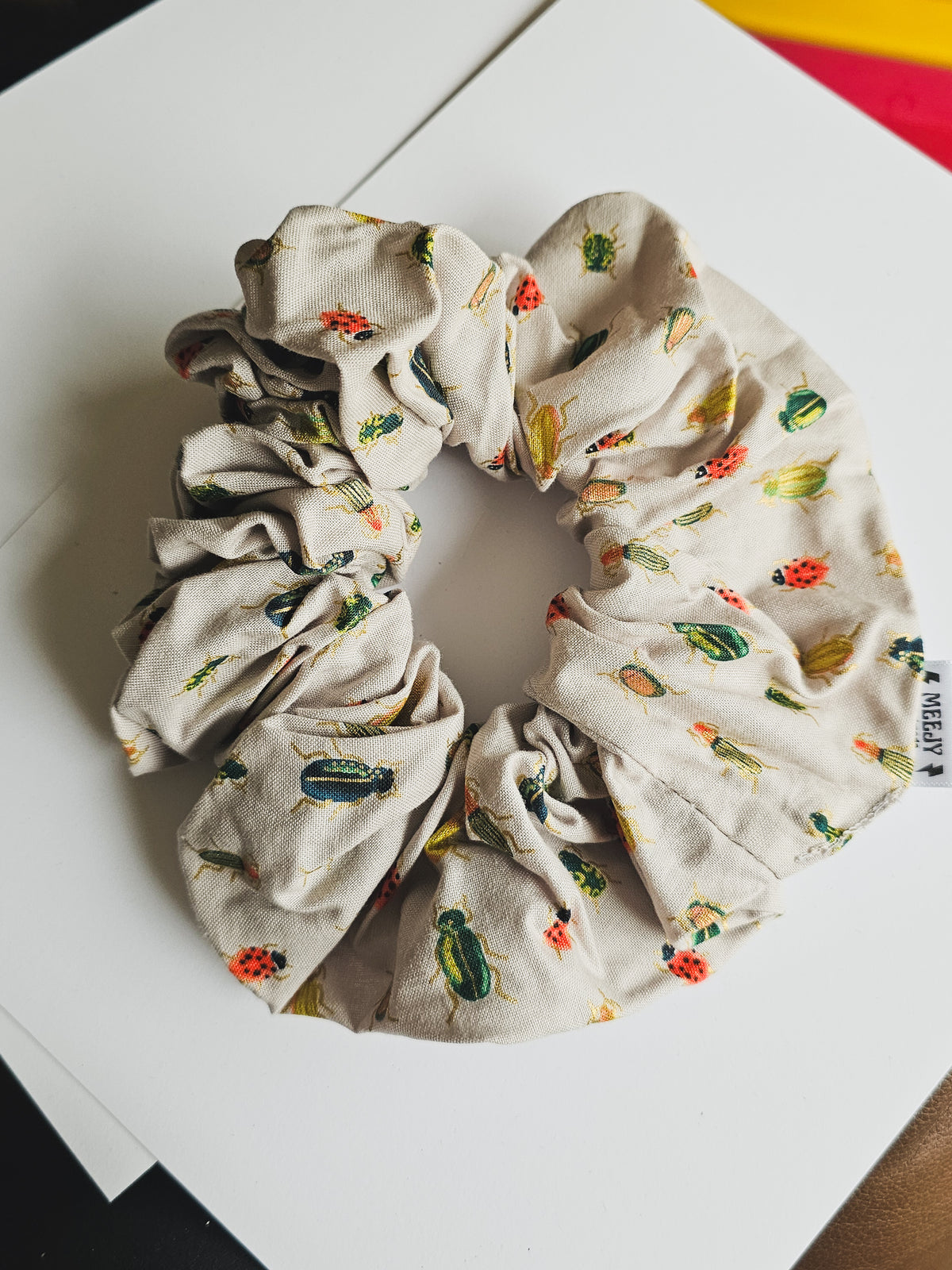 Cotton Jumbo scrunchie