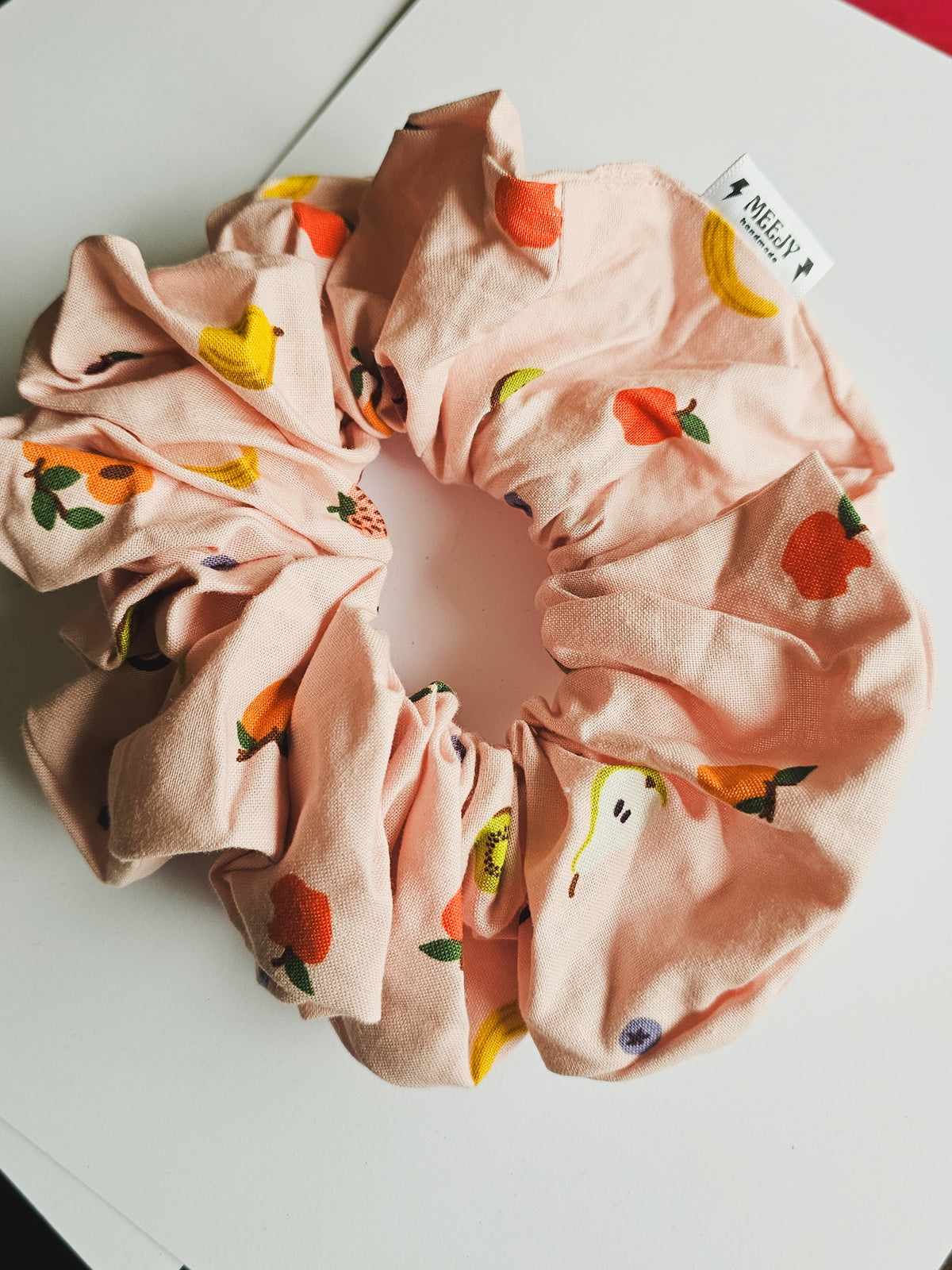 Cotton Jumbo scrunchie