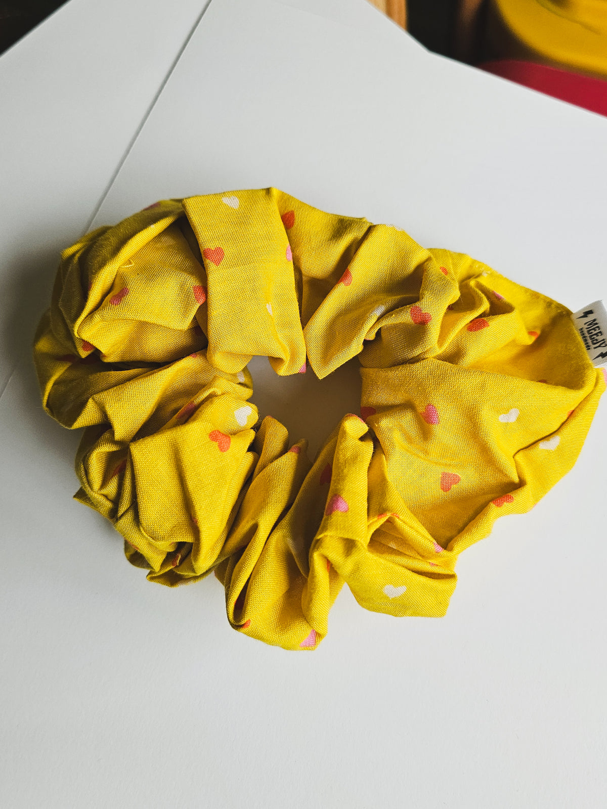 Cotton Jumbo scrunchie