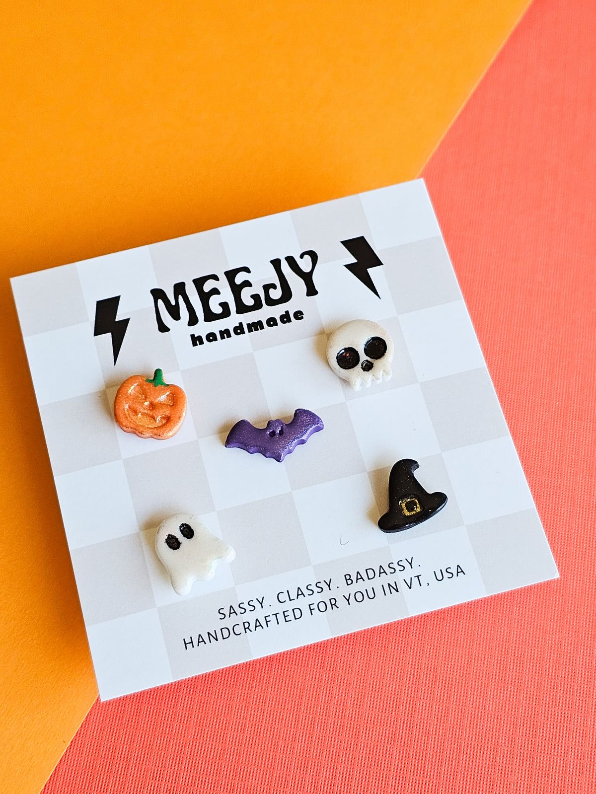 Halloween studs