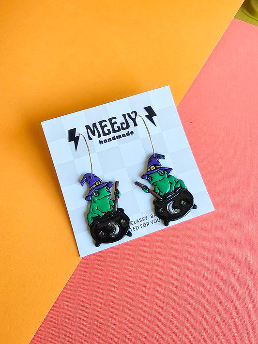 Halloween frogs