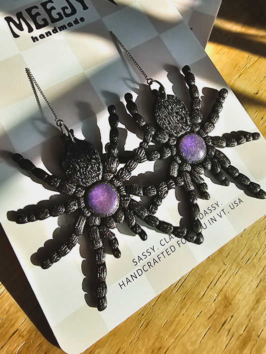Statement spider dangles
